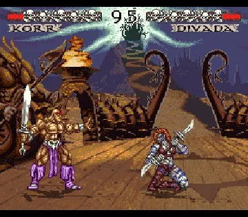 WeaponLord (Europe) screen shot game playing